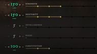 Hatchet and Bow build's attributes in New World (Image via Amazon Games)